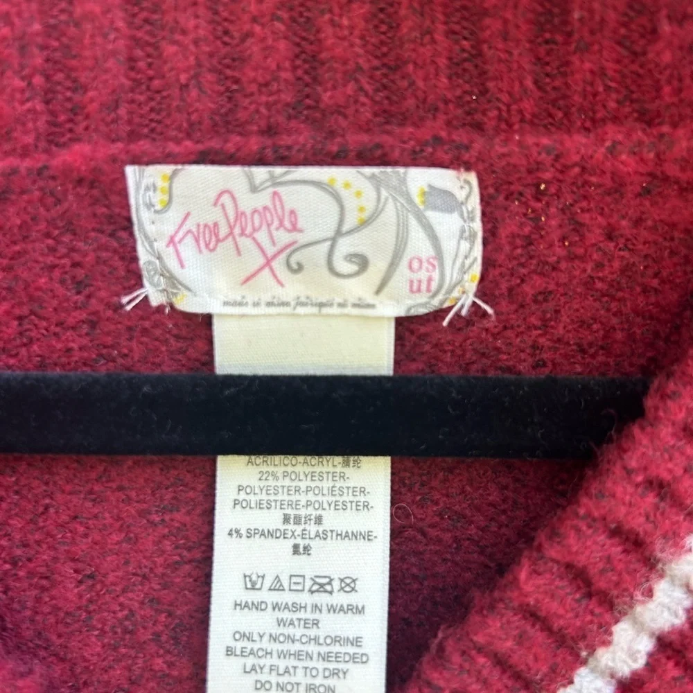 Free people All Star Stripe Poncho